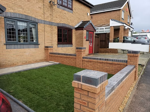 Hard Landscaping And Garden Walls Ormskirk, Burscough, Parbold